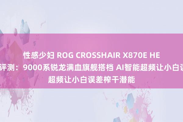 性感少妇 ROG CROSSHAIR X870E HERO主板首发评测：9000系锐龙满血旗舰搭档 AI智能超频让小白误差榨干潜能