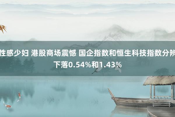 性感少妇 港股商场震憾 国企指数和恒生科技指数分辨下落0.54%和1.43%